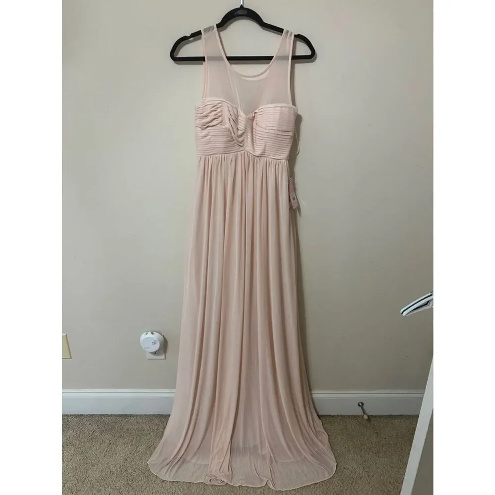 NWT Birdy Grey Ryan Pale Blush dress size small